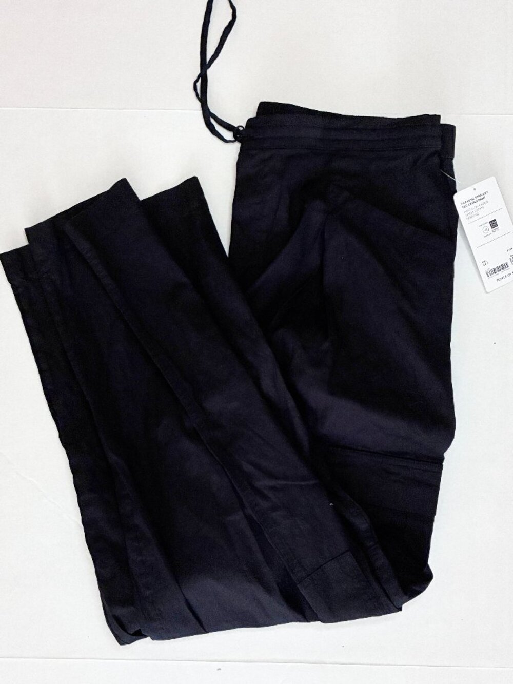 Athleta Paradise Straight Leg Cargo Pant - Black - Size Large - NWT